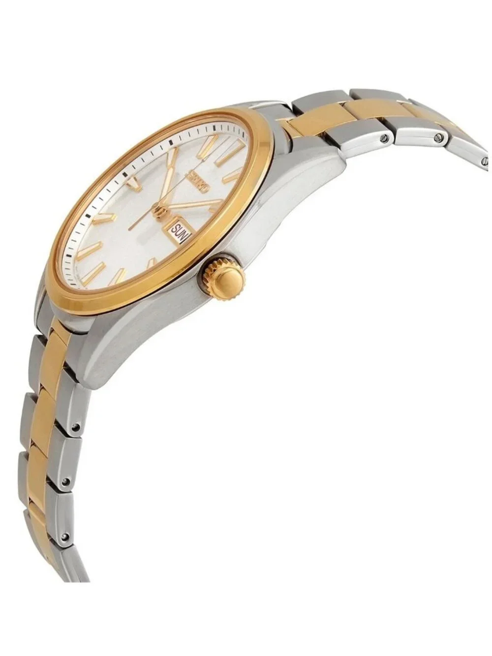 NWT Seiko Neo Classic Quartz Silver Dial Men's Watch